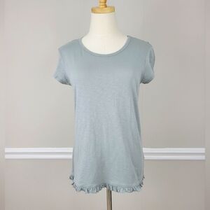 Cynthia Rowley Women's Gray Short Sleeve Top